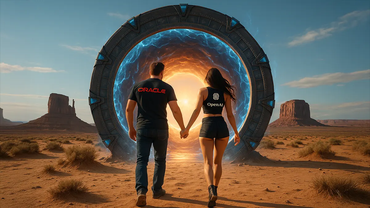 Ein Stargate wo zwei Personen durchgehen